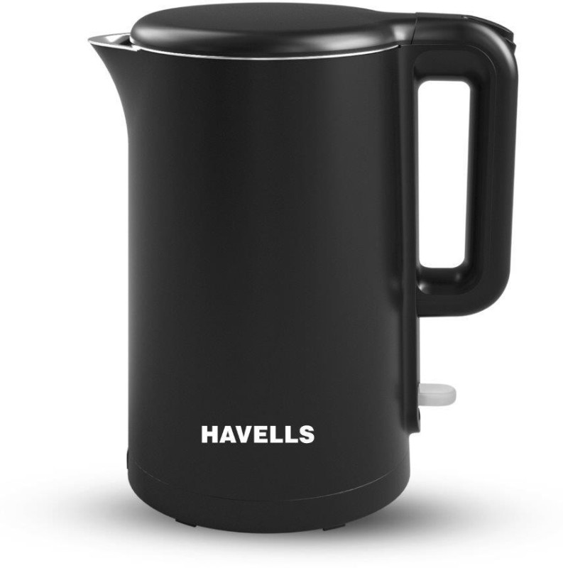 Havells Ghbktazk125 Electric Kettle(1.5 L, Black)