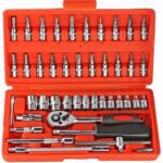 Eyeseek Sockets & Socket Set Car Repair Tool Ratchet Wrench Combo Tools Kit Socket Set(Pack Of 1)