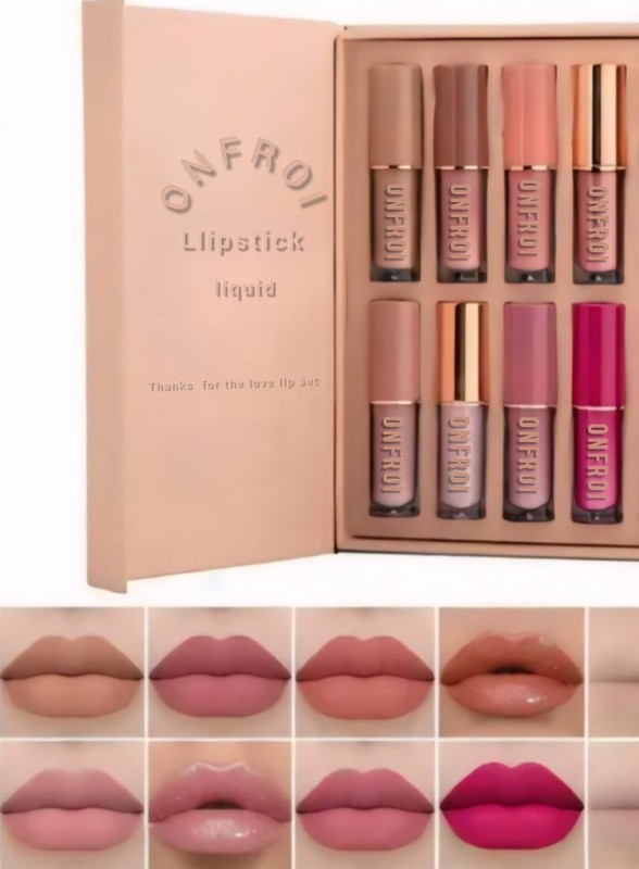 Onfroi Ultra Matte Liquid Lipstick
Transferproof And Waterproof.
High Pigmentation(Cherry, 16 Ml)