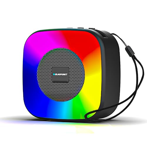 Blaupunkt Bt03 Rgb Wireless Bluetooth Speaker With Deep Bass, Dynamic Rgb Lights & Mobile Stand