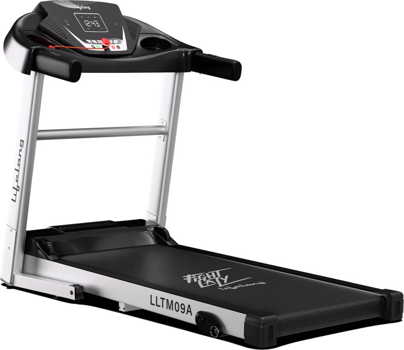 Lifelong Treadmill For Home & Custom Workouts,4Hp Motor,12Km/H Speed & Hydraulic Folding Treadmill