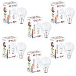 Bajaj Ivora Hb Led Lamp 9W | Cool Day Light-6500K B22 | Ir Free | Uv Free | Environment Friendly‎ | Energy Efficient | 3.5 Kv Surge Protection | Open Circuit Protection (Pack Of 6) | 1 Yr Warranty |