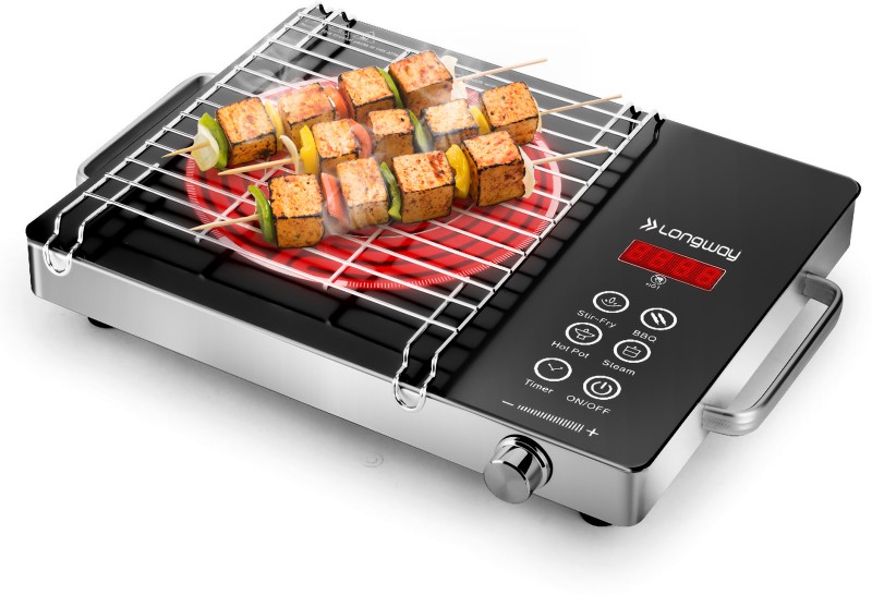 Longway 2200 W Induction Cooktop Touch Panel(Black, Infralite Pro)