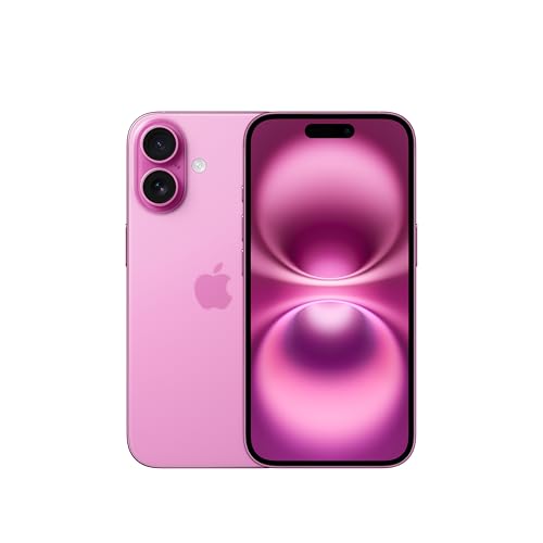 Iphone 16 128 Gb: 5G Mobile Phone With Camera Control, A18 Chip And A Big Boost In Battery Life. Works With Airpods; Pink