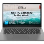 Lenovo Ideapad 3 12Th Gen Intel Core I3-1215U 14 Inch (35.5Cm) Fhd Thin & Light Laptop (8Gb/512Gb Ssd/Win 11/Office 2021/1 Year Warranty/3Months Game Pass/Arctic Grey/1.43Kg), 82Rj00Fuin