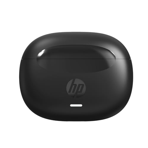 Hp H150 Wireless Earbuds, Compatible With Tablets, Smartphones, Pcs, And Other Devices With Bluetooth,Noise-Reduction,Water Resistant Design,Black,0.036Kg