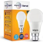 Wipro 10 W Standard B22 Basic Led Bulb(White, Pack Of 3)