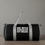 Dmade Water Resistant Premium Quality Sports Bag With Separate Shoe Compartment(Black, Kit Bag)