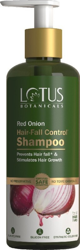 Lotus Botanicals Red Onion Hair-Fall Control* Shampoo – 300Ml(300 Ml)