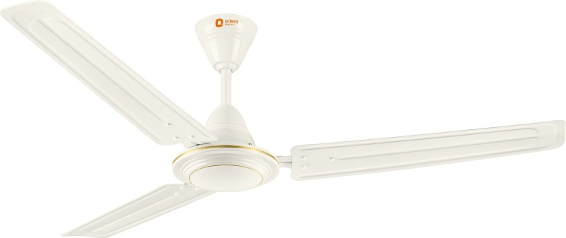 Orient Electric Ujala Air Bee Star Rated 1200 Mm 3 Blade Ceiling Fan(Soft Pearl | Pack Of 1)