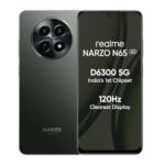 Realme Narzo N65 5G (Deep Green 4Gb Ram, 128Gb Storage) India’S 1St D6300 5G Chipset | Ultra Slim 190G Design | 120Hz Eye Comfort Display | 50Mp Ai Camera| Charger In The Box