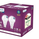 Philips 9-Watts Multipack B22 Led Cool Day White Led Bulb, Pack Of 2, (Ace Saver)