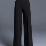 Vdtrend Regular Fit Women Black Trousers