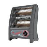 Rr Signature Ecoheat Quartz Room Heater 800 Watt | Low Power Consumption | Tip-Over Protection | 2 Heating Rods For Quick Heating | Cool Touch Body | 2 Year Warranty