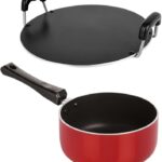 Nirlon Sp(M)_Rt Non-Stick Coated Cookware Set(Ptfe (Non-Stick), Aluminium, 2 – Piece)