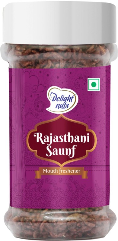 Delight Nuts Rajasthani Saunf Rose Mint Mouth Freshener(120 G)