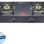 Prestige Glass Top Table- Gtm 02 Glass Manual Gas Stove(2 Burners)