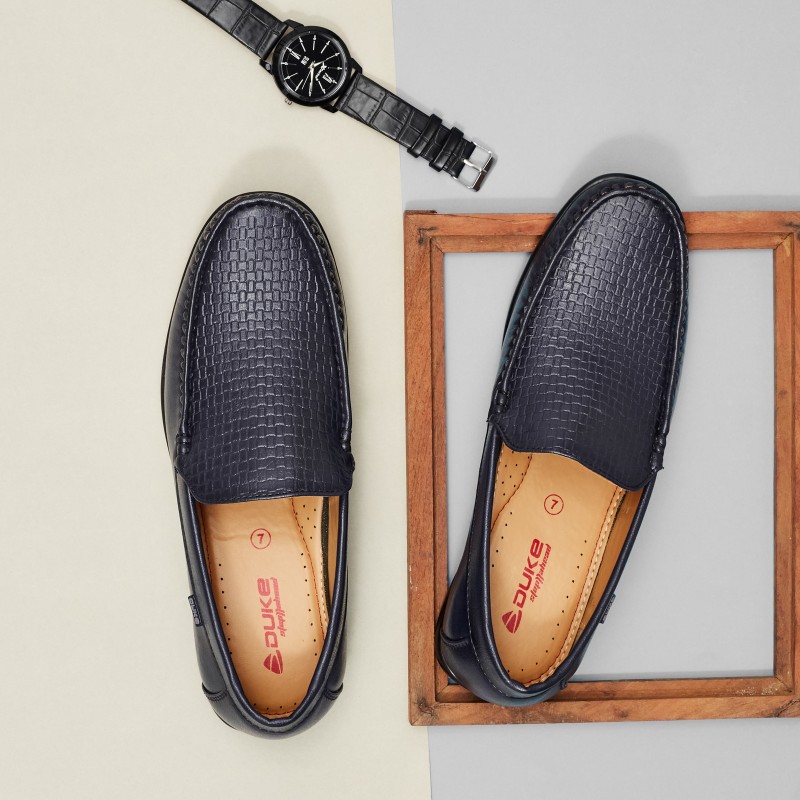 Duke Loafers For Men(Navy , 9)