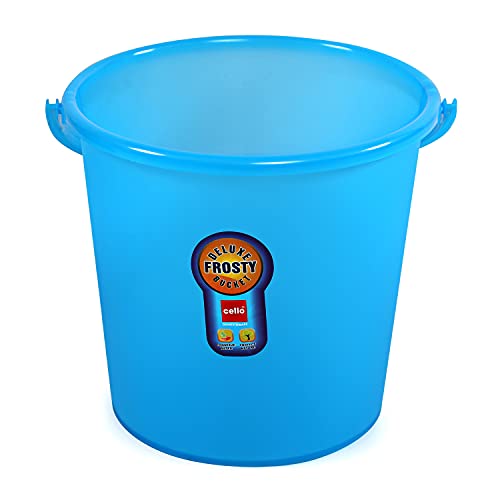 Cello Frosty Bucket Dlx, 18 Litres, Blue (Clo_Frsty_Bckt_18L_Blu, Plastic)