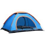 Egab Picnic Camping Portable Polyester Tent (2 Person, Multicolor)