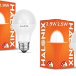 Halonix 2.9 Watt E27 Led Cool Day Light Led Bulb, Pack Of 2, White Light