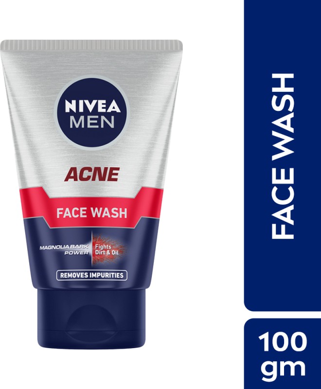Nivea Acne, Fights Acne & Pimple, Removes Excess Oil & Impurities , For All Skin Types Face Wash(100 G)
