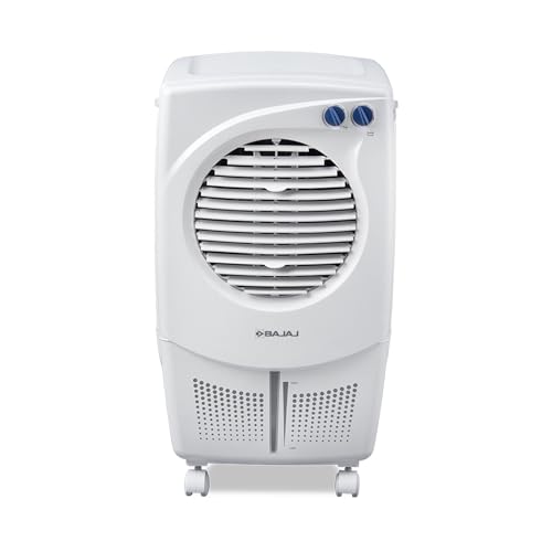 Bajaj Px25 Torque Personal Air Cooler 24L For Home | Cooler For Room | Inverter Compatible | 16Ft Powerful Air Throw | High Speed Fan | 3 Yr Warranty (1 Yr Standard + 2 Yrs Extended Warranty【White】