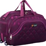 Sk Fancy Luggage (Expandable) Lightweight Waterproof Travelling Duffel Bag For Men & Women Duffel With Wheels (Strolley)