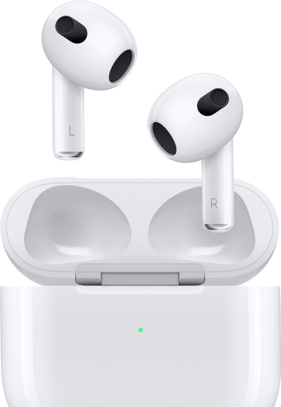 Apple Airpods (3Rd Generation) Bluetooth(White, True Wireless)