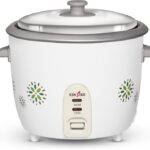 Kenstar My Cook 1.5 L Electric Rice Cooker With Steaming Feature(1.5 L, White & Light Green)