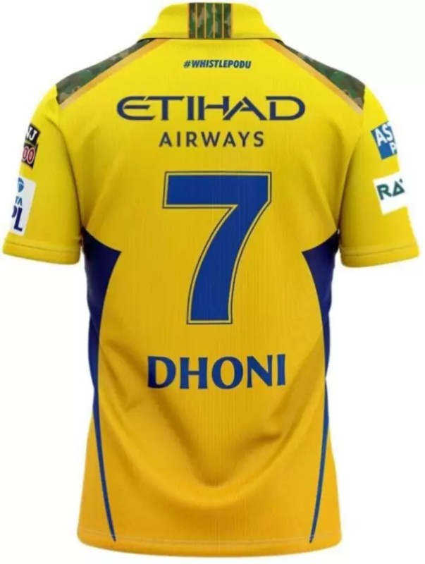 Yclothy Printed, Typography Men Polo Neck Yellow T-Shirt