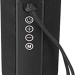 Zebronics Zeb-Action Wireless 10W Portable Speaker, Supporting Bluetooth V5.1, Tws, Rgb Lights, Fabric Finish, Aux/Usb/Fm/Msd (Black)