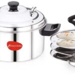 Mahavir Standard Induction & Standard Idli Maker(3 Plates , 12 Idlis )