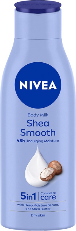 Nivea Body Lotion For Dry Skin, Shea Smooth, With Shea Butter, For Men & Women(200 Ml)