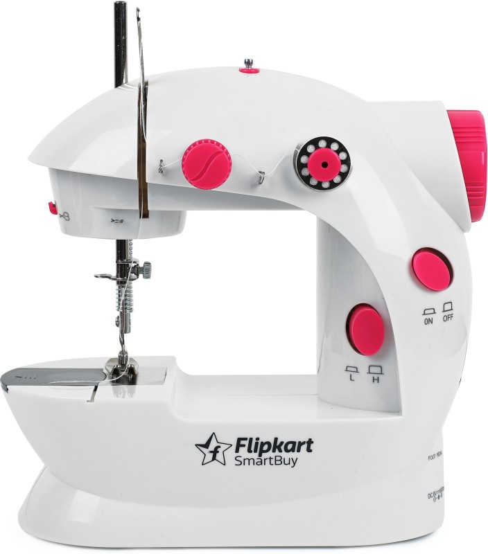 Flipkart Smartbuy Multifunctional Dual Speed Portable Sewing Machine With Light And Pedal Electric Sewing Machine( Built-In Stitches 1)