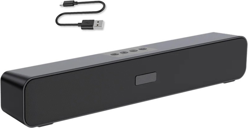 Msnr Soundbar For Tv, Bluetooth Sound Bar 16 Watts, Home Audio Speaker, Small Pc 16 W Bluetooth Home Audio Speaker(Black, 5.1 Channel)