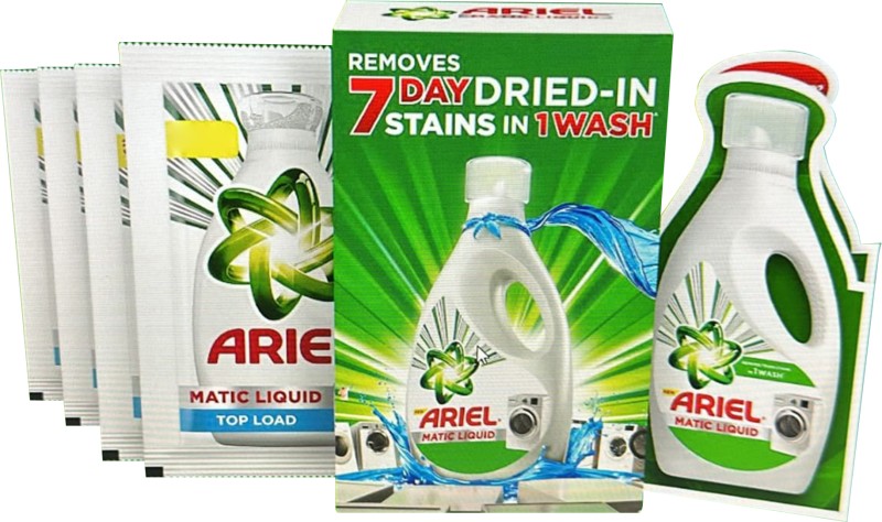Ariel Matic Liquid Trial Kit Fresh Liquid Detergent(200 Ml)