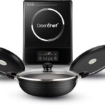 Greenchef Glaze Induction Pack 4Pcs Induction Bottom Non-Stick Coated Cookware Set(Aluminium, 4 – Piece)