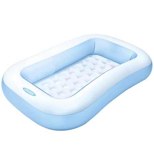 Intex Inflatable Rectangular Pool, Multi Color