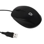 D Select Dell Exclusive Wired Mouse Ds111-Black With Usb Type A Connector, 1200Dpi, Lightweight