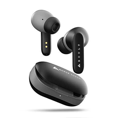 Boult Newly Launched Z20 Truly Wireless Bluetooth Ear Buds With 51H Playtime, Zen™ Calling Enc Mic, Made In India, Low Latency Gaming, Rich Bass Drivers, Tws Earbuds Bluetooth Wireless (Jet Black)