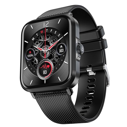 Boat New Launch Storm Infinity W/15 Days Extensive Battery Fueled By Huge 550Mah Battery, Fast Charge, 1.83”(4.65Cm)Hd Display, Functional Crown, Bt Calling, Smart Watch For Men & Women (Active Black)