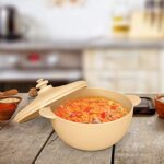 Milton Micro 1000 Plastic Casserole, 1000 Ml, Ivory