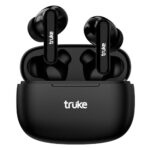 Truke Air Buds Lite True Wireless In Ear Earbuds With 10H Single Charge Playtime, Gaming Mode, Enc, Aac Codec, Bluetooth 5.1, Ipx4 (Black)