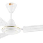 Orient Electric Ujala Air Bee Star Rated 1 Star 1200 Mm 3 Blade Ceiling Fan(White | Pack Of 1)