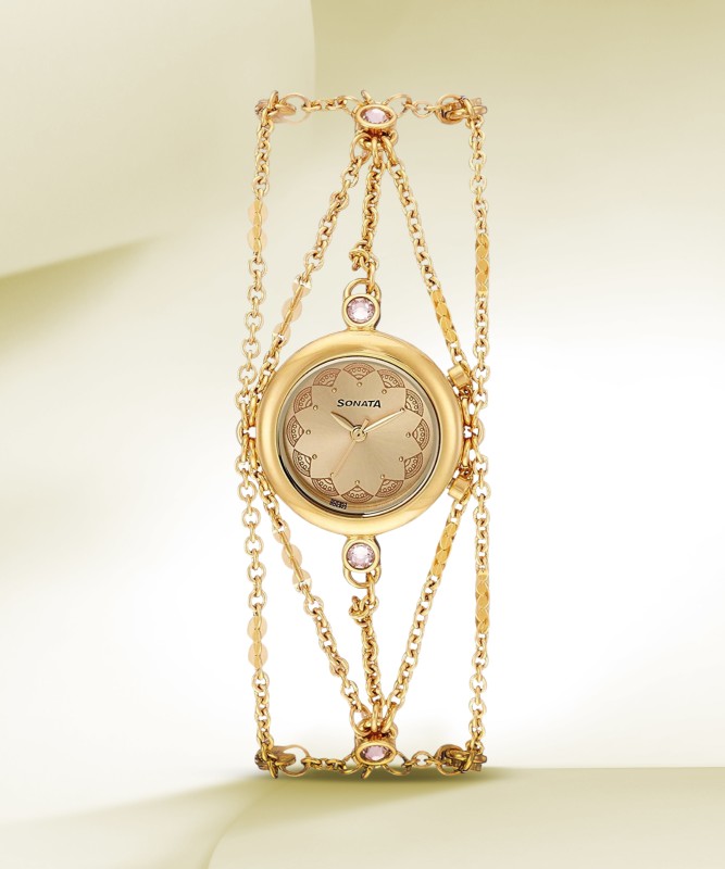 Sonata Glamer Analog Watch  – For Women