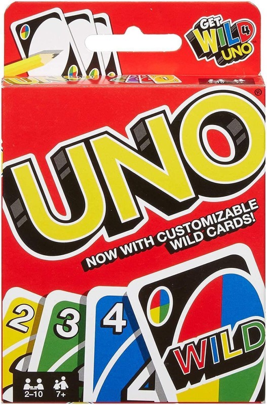 Kidzoy Uno Fun Playing Table Cards Game For Family & Friends(Multicolor)