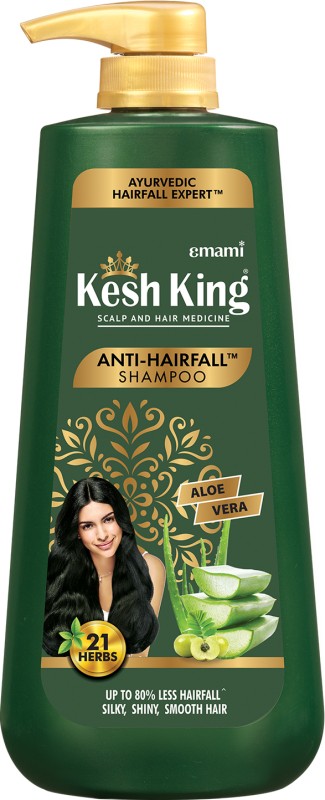 Kesh King Ayurvedic Anti-Hairfall Shampoo | Enriched With Aloe & 21 Ayurvedic Herbs(1000 Ml)