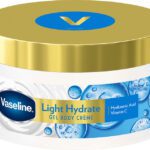 Vaseline Light Hydrate Gel Body Crme, Hyaluronic Acid & Vitamin C For Hydrated(180 G)