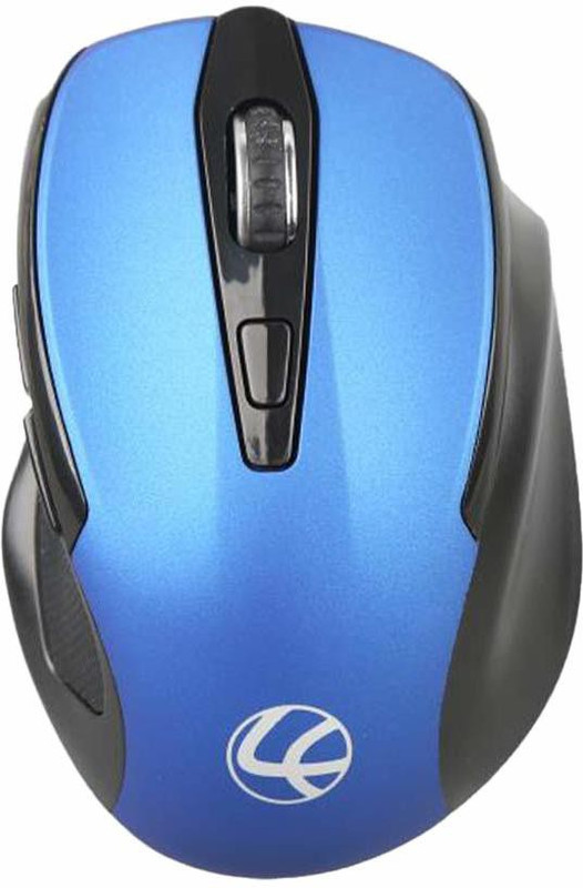 Lapcare Goodie Lmw-222 / 6 Buttons, Adj. Dpi Wireless Optical Mouse(2.4Ghz Wireless, Blue)